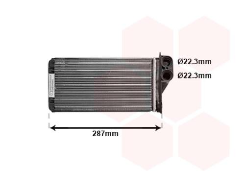 KACHEL RADIATEUR VOOR CITROEN C2 JM 2003-2008 6448K9, Auto-onderdelen, Airco en Verwarming, Nieuw, Ophalen of Verzenden