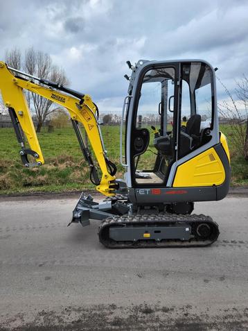 Minigraver Wacker Neuson ET18 beschikbaar voor biedingen