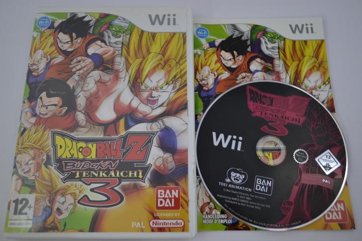 Dragonball Z - Budokai Tenkaichi 3 (Wii FAH), Spelcomputers en Games, Games | Nintendo Wii, 1 speler, Zo goed als nieuw, Verzenden