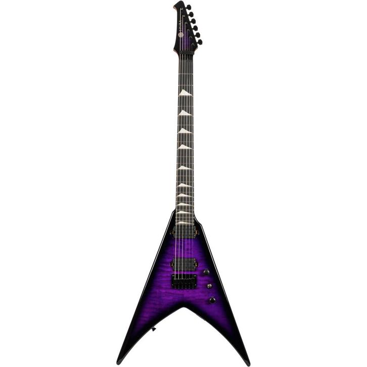 Spira Guitars V-500 TPP E Trans Purple elektrische gitaar, Muziek en Instrumenten, Snaarinstrumenten | Gitaren | Elektrisch, Verzenden