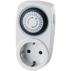 Tijdschakelaar - Analoge Schakelklok - 3500W - Wit, Ophalen of Verzenden, Nieuw, Schakelaar