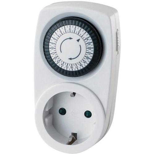 Tijdschakelaar - Analoge Schakelklok - 3500W - Wit, Doe-het-zelf en Verbouw, Elektra en Kabels, Schakelaar, Nieuw, Ophalen of Verzenden