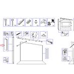 Thule Panorama Rubberprofiel Staander 114cm, Ophalen of Verzenden, Nieuw