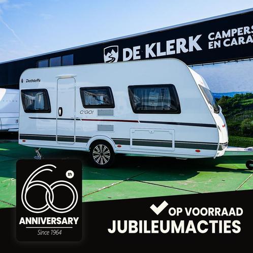 Dethleffs C-GO 475 EL All-in Deals, Caravans en Kamperen, Caravans, 1000 - 1250 kg, tot en met 3, 6 tot 7 meter, Dethleffs, Ophalen