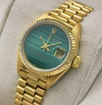 Rolex - Datejust Malachite Dial - Zonder Minimumprijs - beschikbaar voor biedingen