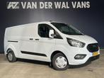 Ford Transit Custom 2.0 TDCI L2H1 Euro6 Airco | Camera | LED, Stof, Gebruikt, Wit, Dealer onderhouden