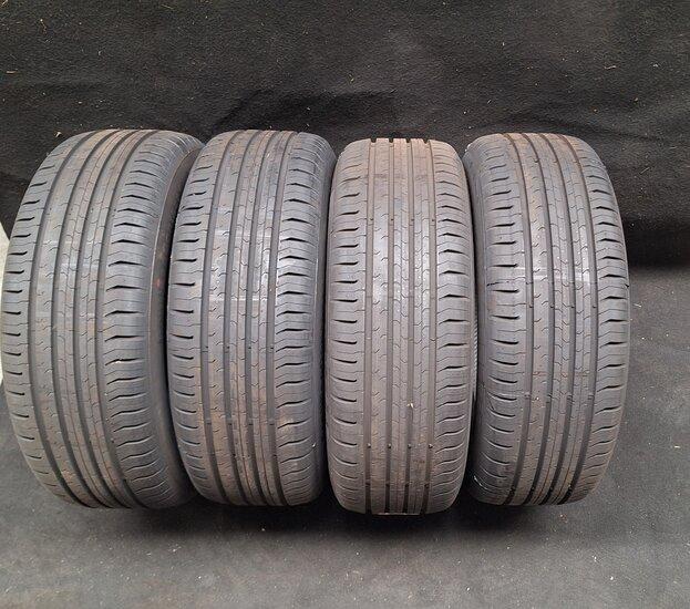 bandenset banden set Continental ContiEcoContact 5 215 60..., Auto-onderdelen, Banden en Velgen, Gebruikt, Verzenden