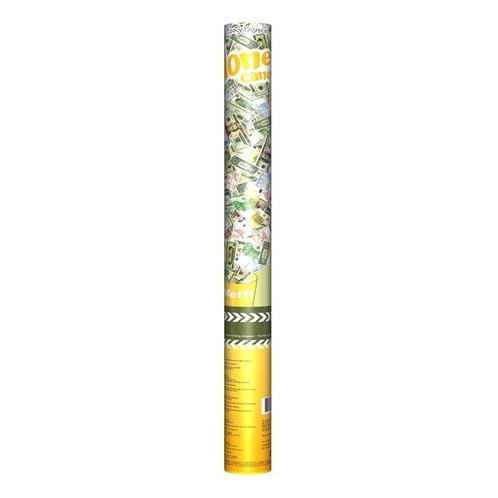 1x stuks Geld confetti kanonnen/shooters 60 cm - Confetti, Hobby en Vrije tijd, Feestartikelen, Ophalen of Verzenden