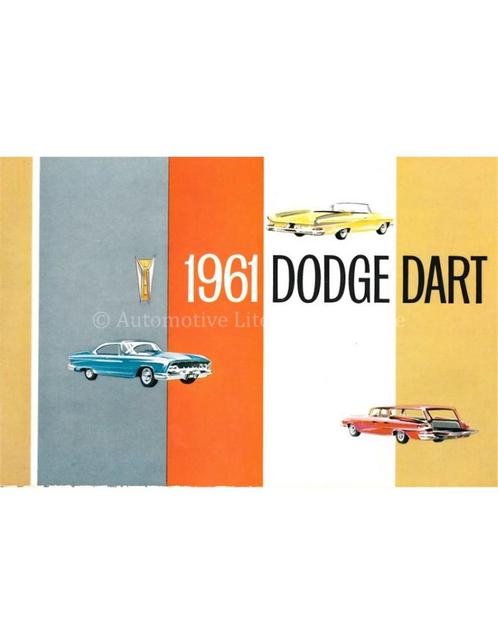 1961 DODGE DART BROCHURE NEDERLANDS, Boeken, Auto's | Folders en Tijdschriften