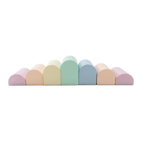 Foam blokken set hindernisbaan - Motion | Pastel (Speelgoed), Kinderen en Baby's, Speelgoed | Educatief en Creatief, Nieuw, Ophalen of Verzenden