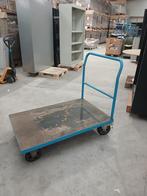 Transportwagen 80x125x110, blauw, gebruikt, Ophalen of Verzenden, Overige typen, Emtrade NL