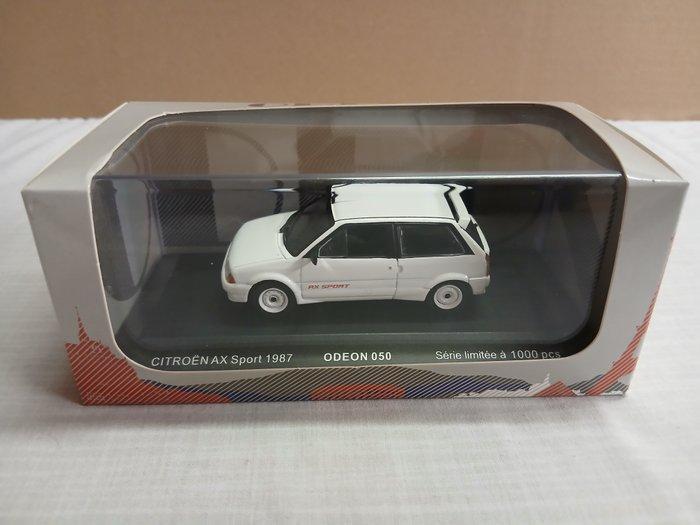 Odeon 1:43 - Modelauto - Citroën AX Sport 1987, Hobby en Vrije tijd, Modelauto's | 1:5 tot 1:12