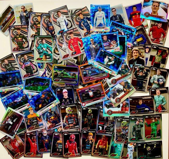 2024 Topps Max Verstappen, Hamilton, Schumacher - 140 cards,, Verzamelen, Stickers