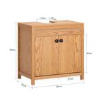 2dekans | SoBuy Onderkast Voor Wastafel - 2 planken en 2, Ophalen of Verzenden, Zo goed als nieuw