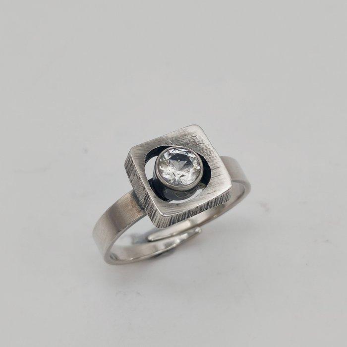 Zonder minimumprijs - Finnfeelings - Ring Zilver Quartz -, Sieraden, Tassen en Uiterlijk, Ringen