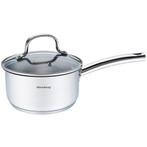 Klausberg 7210 steelpan/sauspan met deksel en maatverdeling, Huis en Inrichting, Ophalen of Verzenden, Nieuw