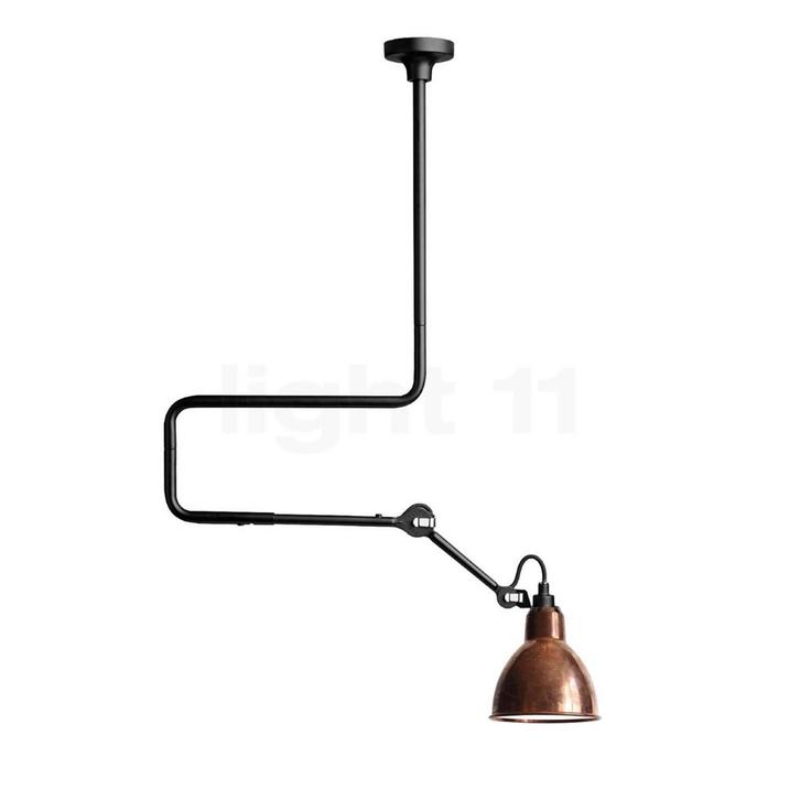 DCW Lampe Gras No 312 Hanglamp, koper ruw/wit (Hanglampen), Huis en Inrichting, Lampen | Hanglampen, Nieuw, Verzenden