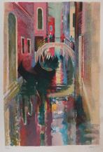 Paul COLLOMB (1921-2010) - Le pont à Venise