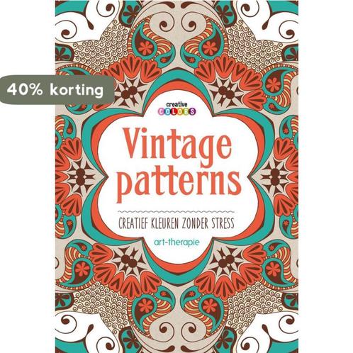VINTAGE PATTERNS : CREATIEF KLEUREN ZOND 9789461883933, Boeken, Hobby en Vrije tijd, Gelezen, Verzenden