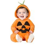 Pompoen Halloween Kostuum Baby Zwart Oranje, Verzenden, Nieuw
