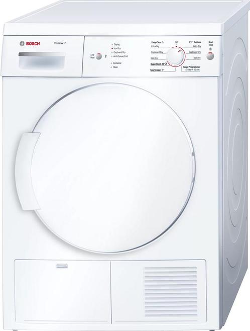 Bosch Wte84105 Condensdroger 7kg, Witgoed en Apparatuur, Wasdrogers, Zo goed als nieuw, Voorlader, 85 tot 90 cm, Ophalen of Verzenden