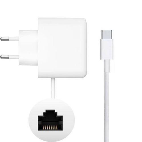 Google USB-C Ethernet Adapter voor Chromecast en Nest-appara, Audio, Tv en Foto, Mediaspelers, Zo goed als nieuw, Verzenden