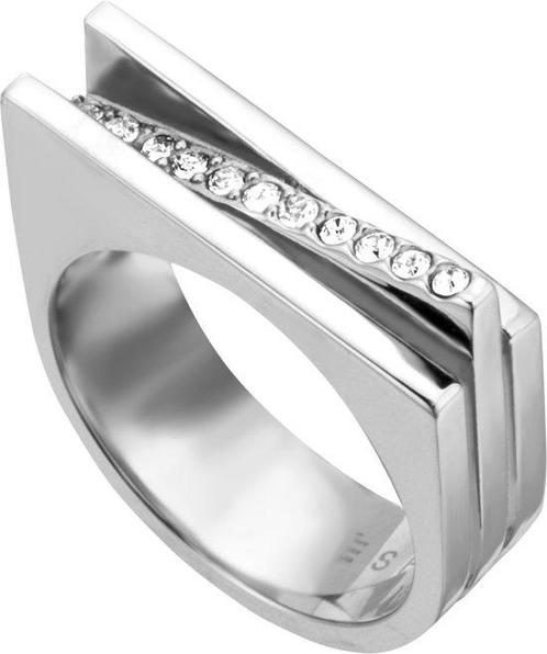 Esprit ESRG001821 Luna Ring - Staal - Zilverkleurig - 16.50, Sieraden, Tassen en Uiterlijk, Ringen, Verzenden