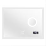 Badkamerspiegel met verlichting - Wandspiegel - 80x60 cm - A, Huis en Inrichting, Woonaccessoires | Spiegels, Verzenden, Zo goed als nieuw