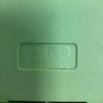 design Kantinestoel, stapelstoel, IOKO, groen - zwart, Huis en Inrichting, Stoelen, Gebruikt, Zwart, Ophalen of Verzenden, Eén