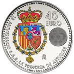 Spanje. 40 Euro 2023 Princesa Leonor  (Zonder, Postzegels en Munten, Munten | Europa | Euromunten