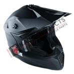HELM FALCON SOLID MAT ZWART, Ophalen of Verzenden, Nieuw met kaartje, Offroadhelm, Heren