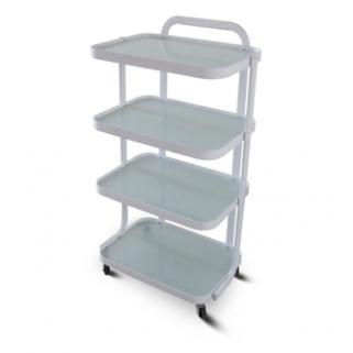 Werktafel trolley met 4 plateaus, Sport en Fitness, Massageproducten, Nieuw, Verzenden