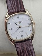 Longines - Square Quartz Gold-plated Date - Zonder