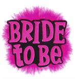 Broche zwart Bride to Be, Hobby en Vrije tijd, Feestartikelen, Ophalen of Verzenden, Nieuw