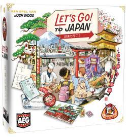 Lets Go to Japan - Bordspel | White Goblin Games -, Hobby en Vrije tijd, Gezelschapsspellen | Bordspellen, Nieuw, Verzenden