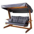 Vadi Concept SIA 2400 Luxe Houten Schommelbank (Iroko hout), Tuin en Terras, Tuinbanken, Ophalen of Verzenden, Nieuw, Hout, Schommelbank