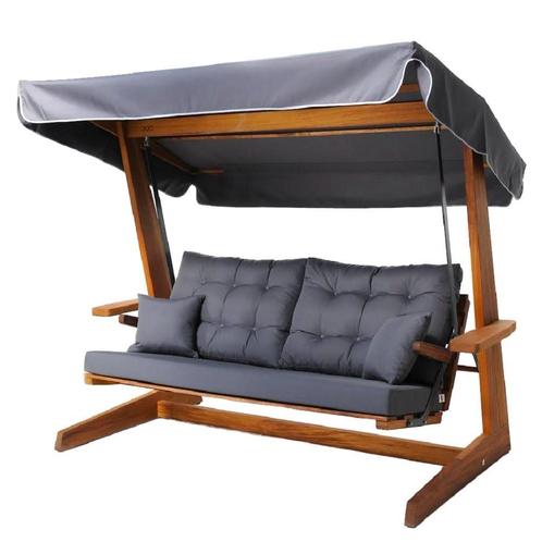 Vadi Concept SIA 2400 Luxe Houten Schommelbank (Iroko hout), Tuin en Terras, Tuinbanken, Nieuw, Schommelbank, Hout, Ophalen of Verzenden