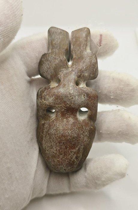Gran amulet buitenaardse godheid Hongshan - Amulet, Antiek en Kunst, Curiosa en Brocante