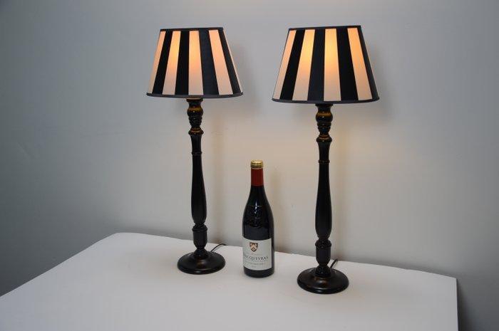 Tafellamp (2) - Prachtig paar hoge klassieke tafellampen -, Antiek en Kunst, Curiosa en Brocante