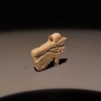 Oud-Egyptisch Steen Udjat Amulet. Late Periode, 664 - 332