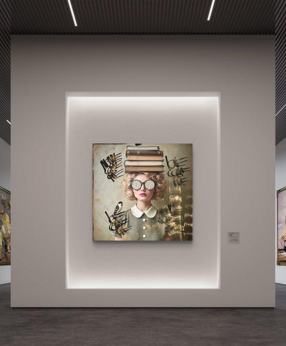 Nicole Lubbers - Novel Ideas Only XL, Antiek en Kunst, Kunst | Schilderijen | Modern