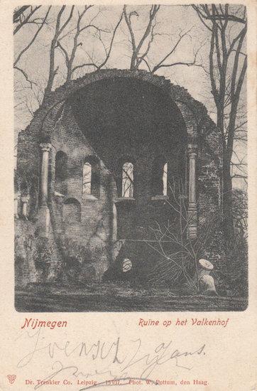 NIJMEGEN - Ruïne op het Valkenhof, Verzamelen, Ansichtkaarten | Nederland, Verzenden