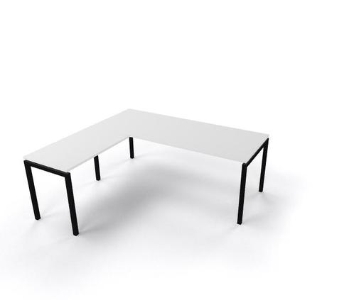 N-poot hoekbureau, 200x200cm, Zakelijke goederen, Kantoor en Winkelinrichting | Kantoormeubilair en Inrichting, Ophalen of Verzenden