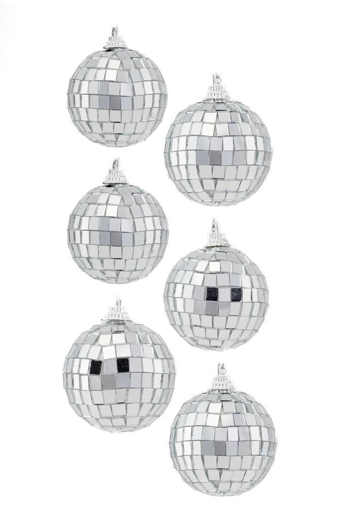 6x Discobal Ø 5 cm Klein Kerstballen Discobol Spiegelbol Ker, Hobby en Vrije tijd, Feestartikelen, Carnaval, Feestartikel, Nieuw