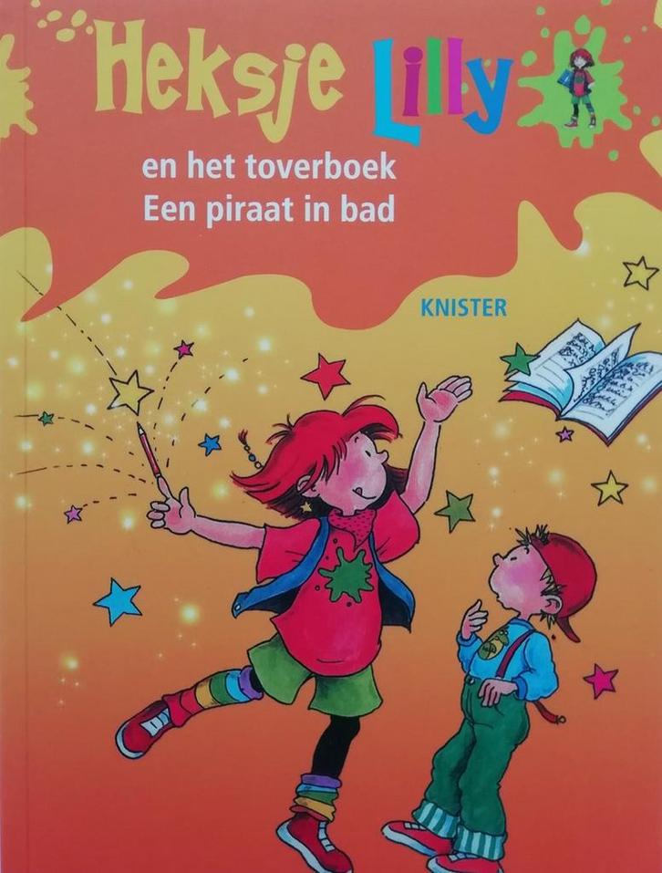 Heksje Lily  en het toverboek / Een piraat in bad. Knister, Boeken, Overige Boeken, Gelezen, Verzenden