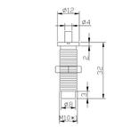 Gripper Schapsysteem voor zwevende plank tot 20mm XL, Doe-het-zelf en Verbouw, IJzerwaren en Bevestigingsmiddelen, Verzenden, Nieuw