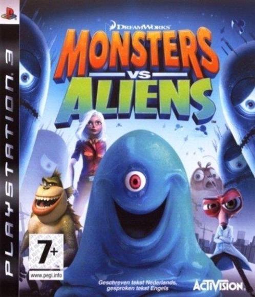 Monsters vs Aliens (Buitenlands Doosje) (PS3 Games), Spelcomputers en Games, Games | Sony PlayStation 3, Zo goed als nieuw, Ophalen of Verzenden