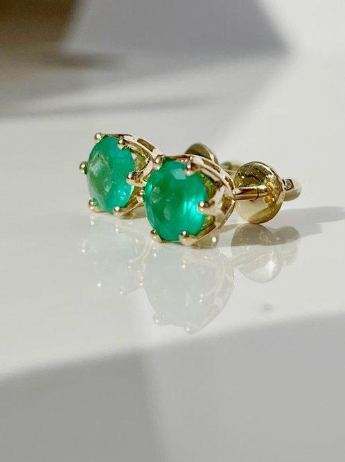 Zonder Minimumprijs - Oorbellen - 14 karaat Geel goud -, Sieraden, Tassen en Uiterlijk, Oorbellen