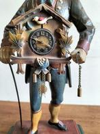 Zwarte Woud Clockman klok - Vintage Aluminium - 1950-1960