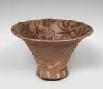 Pre-Columbian - Moche Keramisch vaasje met vogel-mannen Met